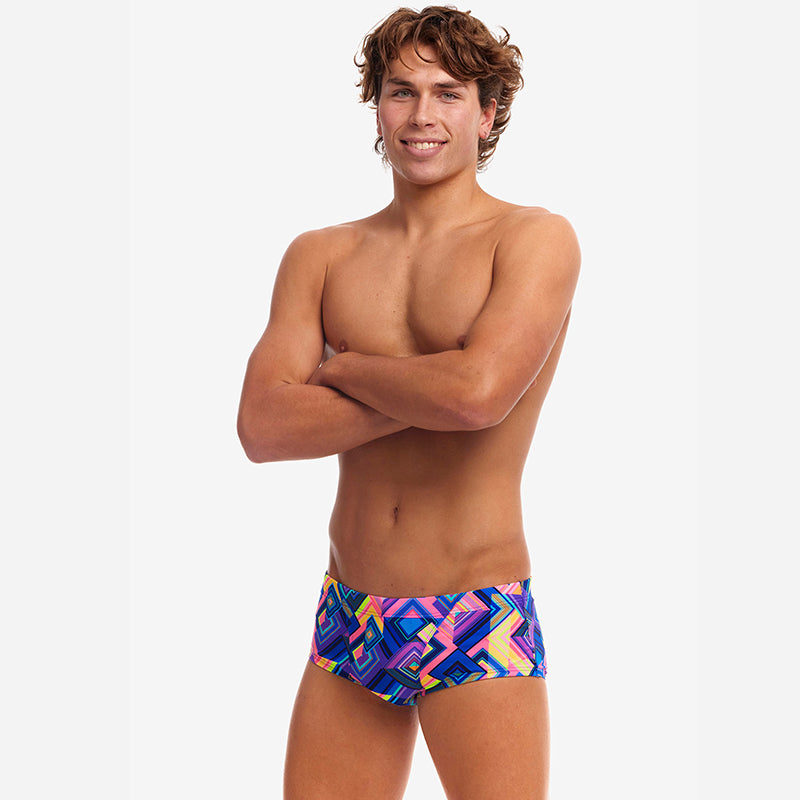 Funky Trunks - Be Square - Mens Eco Classic Trunks