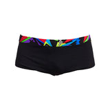 Funky Trunks - Beat it Black - Boys Eco Sidewinder Trunks