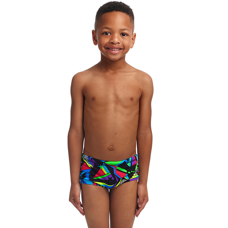 Funky Trunks - Beat It - Toddler Boys Printed Trunks