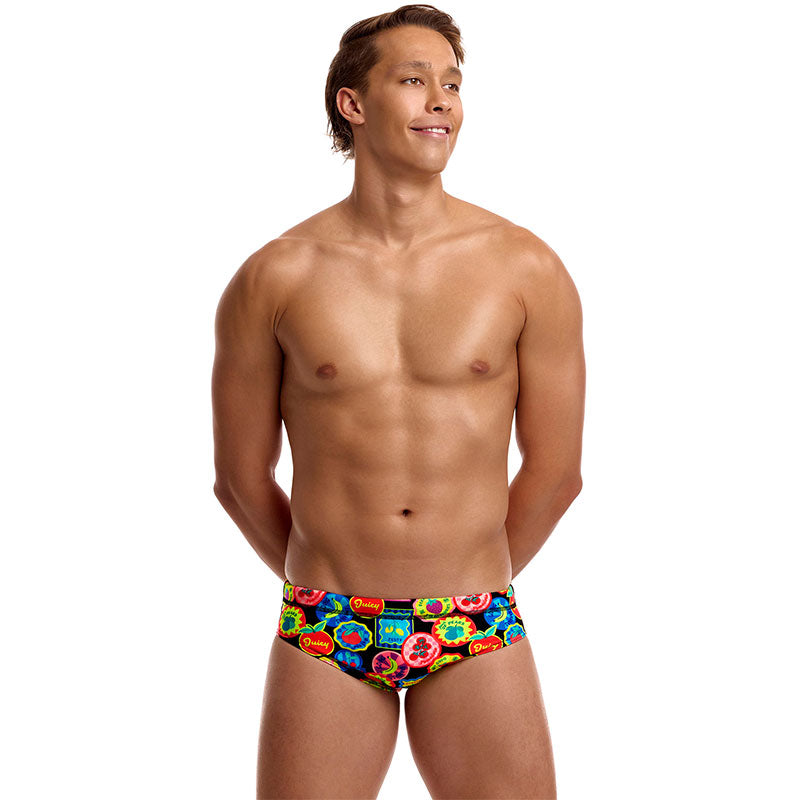 Funky Trunks - Berry Good - Mens Eco Classic Briefs