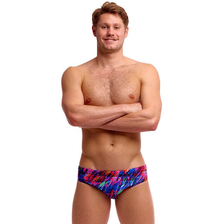 Funky Trunks - Big Bang - Mens Eco Seamed Briefs