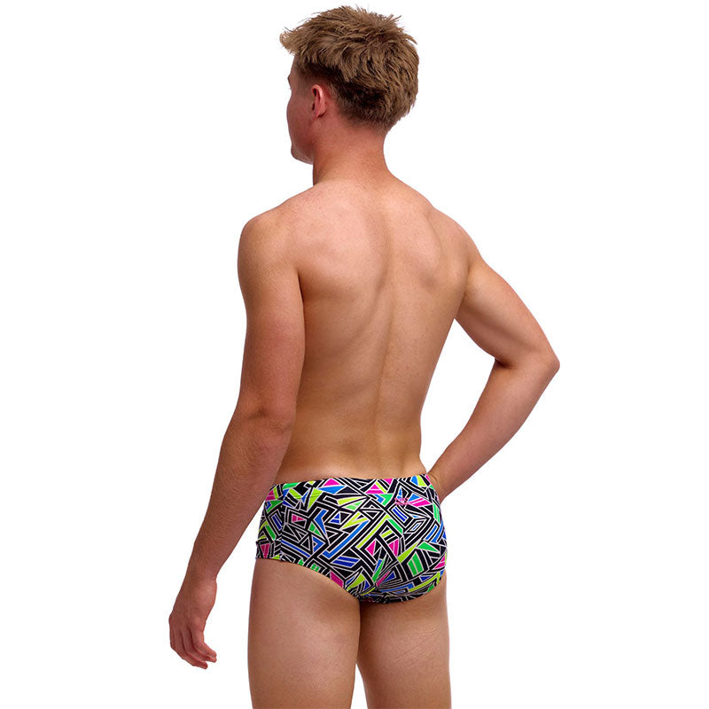 Funky Trunks - Bits Of Peace - Boys Eco Sidewinder Trunks