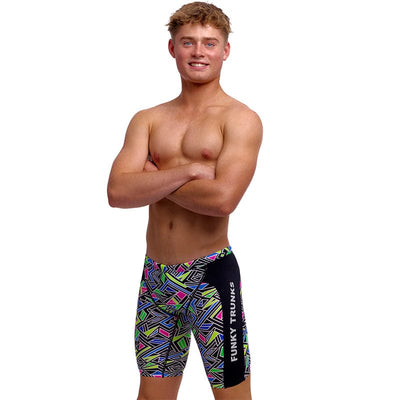 Funky Trunks - Bits Of Peace - Boys Eco Training Jammers