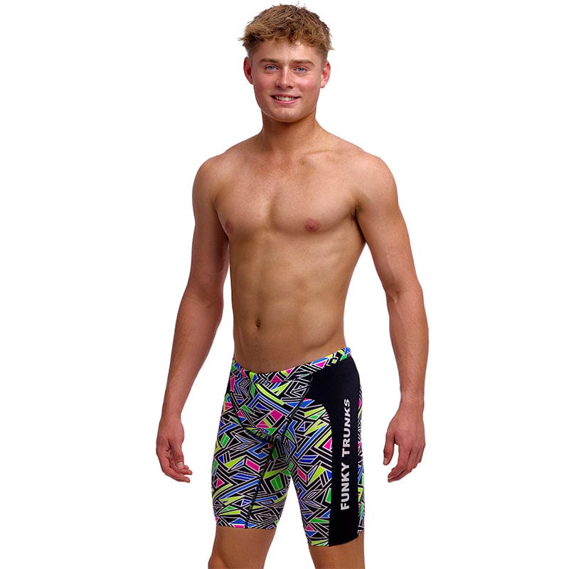 Funky Trunks - Bits Of Peace - Boys Eco Training Jammers