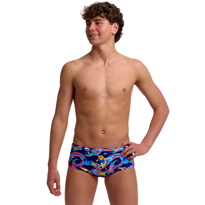 Funky Trunks - Blast Buddies - Boys Eco Sidewinder Trunks