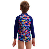 Funky Trunks - Blast Buddies - Toddler Boys Zippy Rash Vest