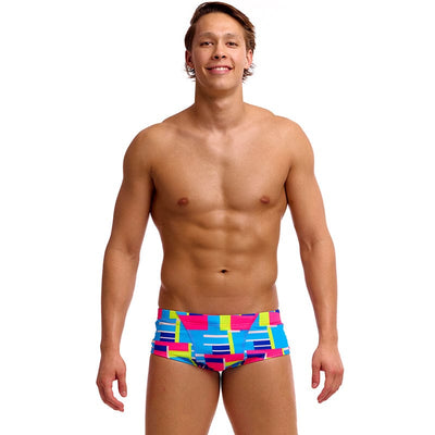 Funky Trunks - Blok Tok - Mens Eco Classic Trunks