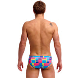 Funky Trunks - Blok Tok - Mens Eco Seamed Briefs