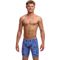 Funky Trunks - Blue Bits - Boys Eco Training Jammers