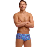 Funky Trunks - Blue Bits - Mens Eco Classic Trunks