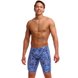 Funky Trunks - Blue Bits - Mens Eco Training Jammers