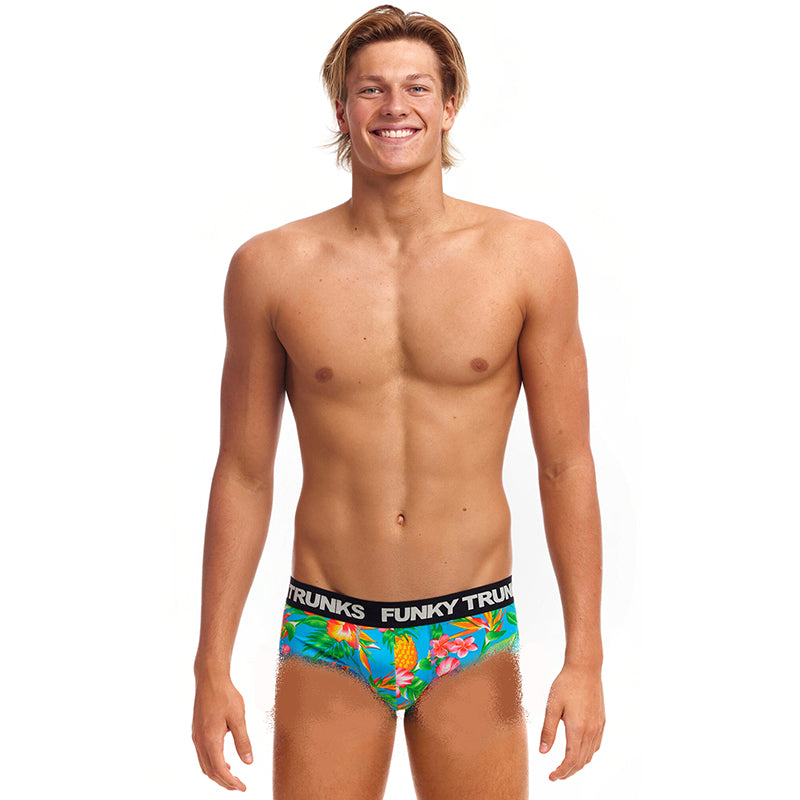 Funky Trunks - Blue Hawaii - Mens Underwear Briefs
