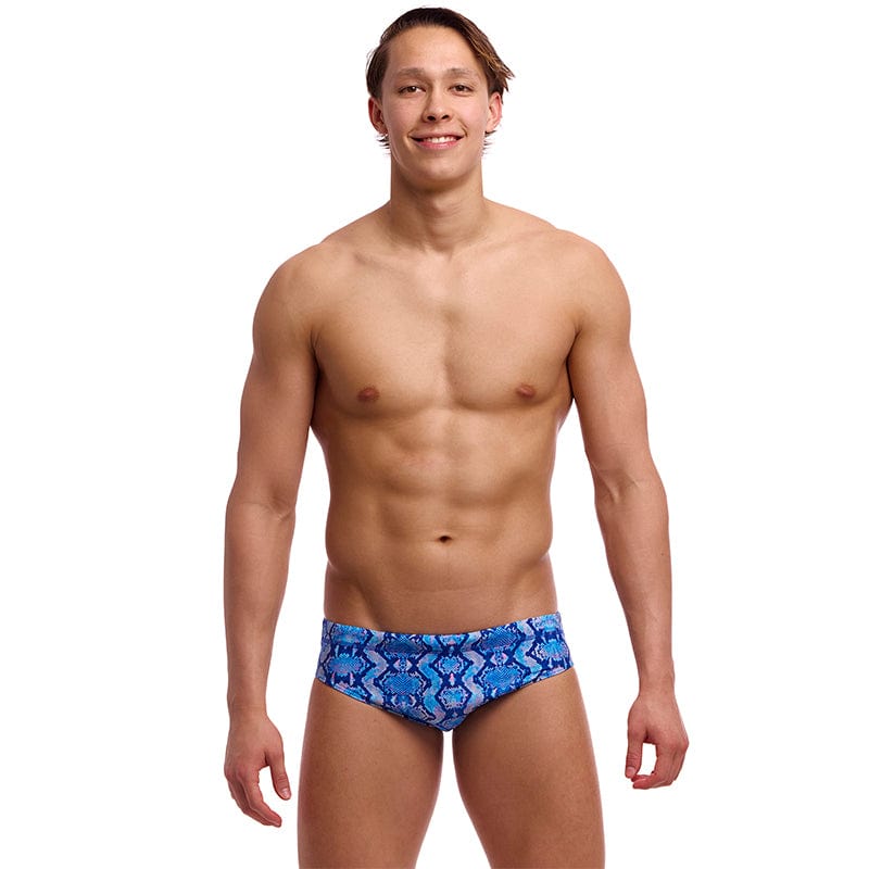 Funky Trunks - Blue Viper - Mens Eco Classic Briefs