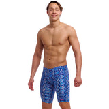 Funky Trunks - Blue Viper - Mens Eco Training Jammers