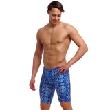 Funky Trunks - Blue Viper - Mens Eco Training Jammers