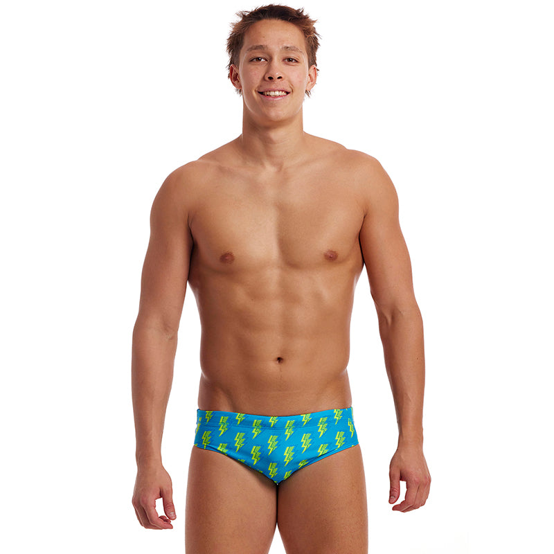 Funky Trunks - Bolted - Mens Eco Classic Briefs