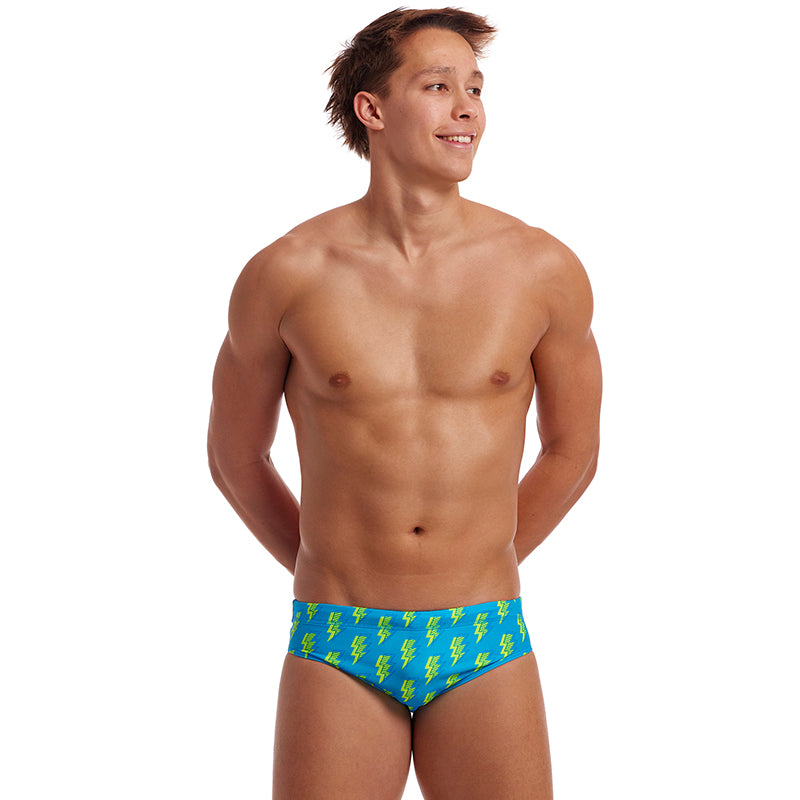 Funky Trunks - Bolted - Mens Eco Classic Briefs