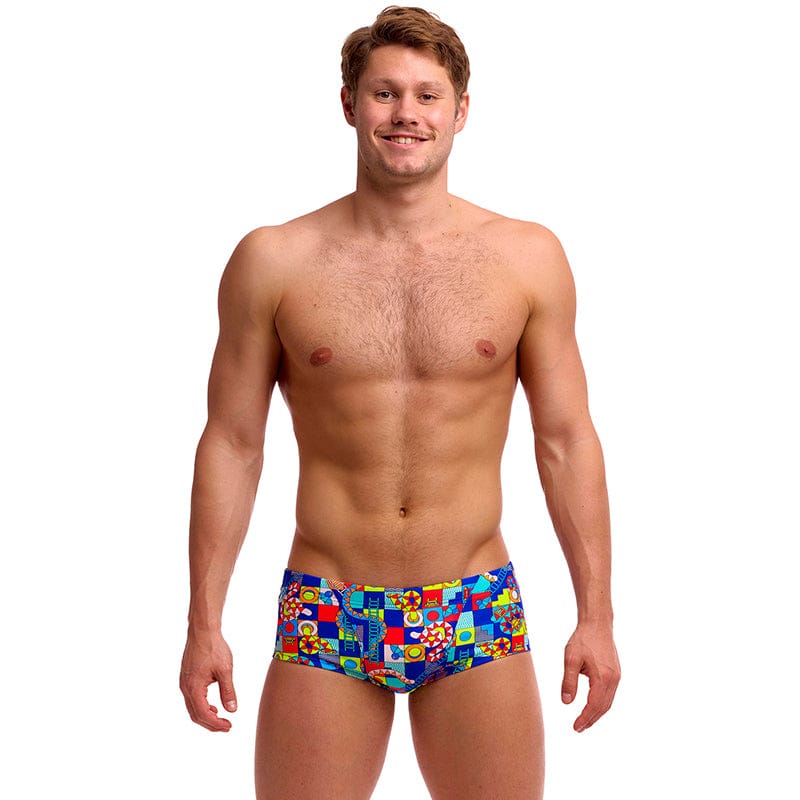 Funky Trunks - Bored Games - Mens Eco Classic Trunks