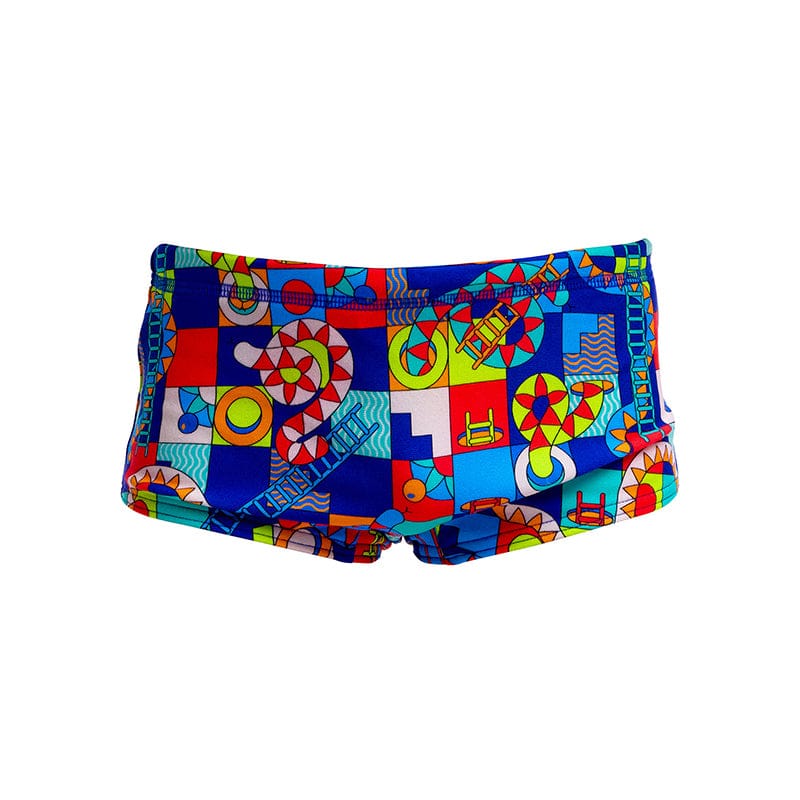 Funky Trunks - Bored Games - Toddler Boys Eco Printed Trunks