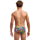 Funky Trunks - Bright Birds - Boys Eco Sidewinder Trunks