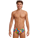 Funky Trunks - Bright Birds - Mens Eco Sidewinder Trunks