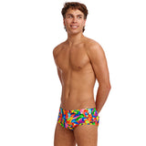 Funky Trunks - Bright Birds - Mens Eco Sidewinder Trunks