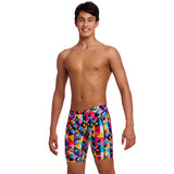 Funky Trunks - Broken Blox - Boys Eco Training Jammers