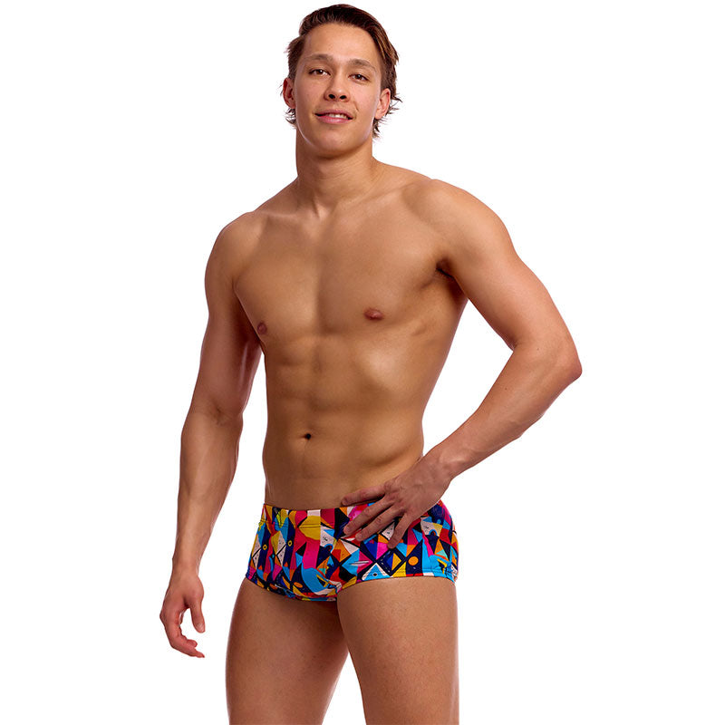 Funky Trunks - Broken Blox - Mens Eco Classic Trunks