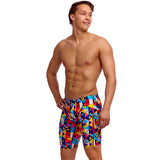 Funky Trunks - Broken Blox - Mens Eco Training Jammers