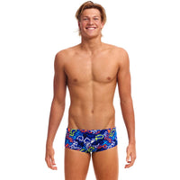 Funky Trunks - Broken Hearts - Mens Eco Sidewinder Trunks