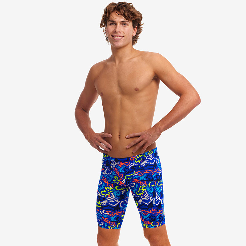 Funky Trunks - Broken Hearts - Mens Eco Training Jammers