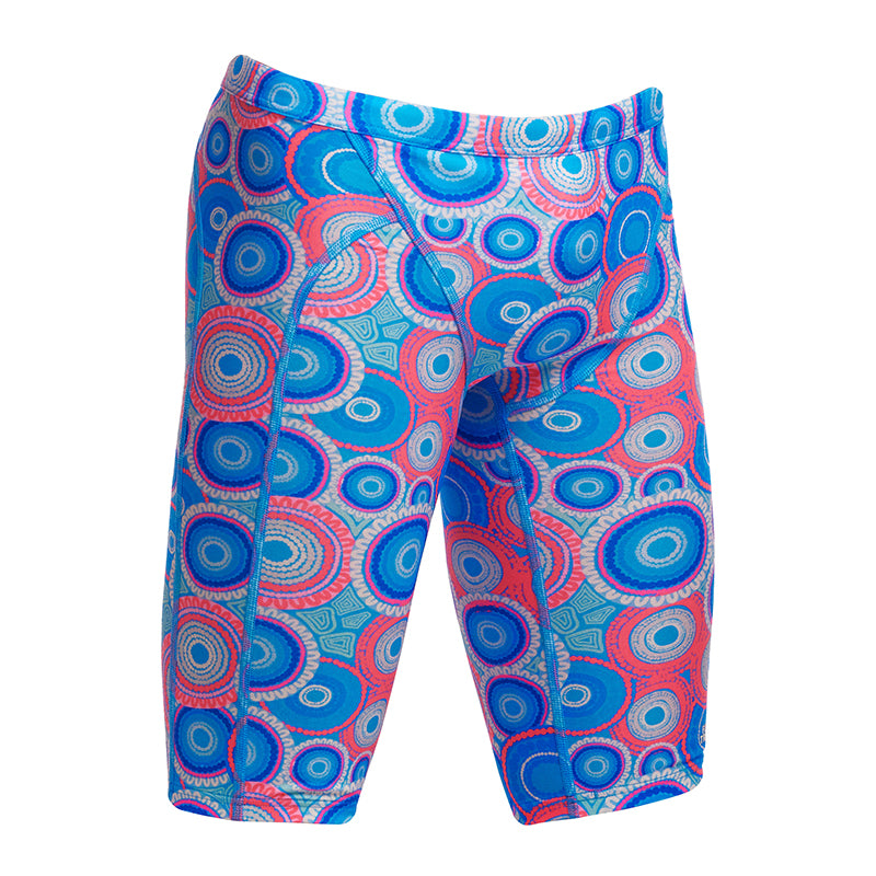 Funky Trunks - Bundjalung Blue - Boys Eco Training Jammers