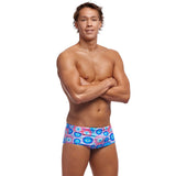 Funky Trunks - Bundjalung Blue - Mens Eco Sidewinder Trunks