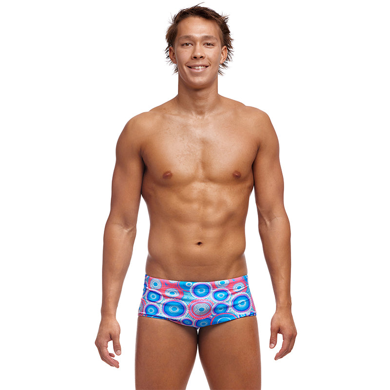 Funky Trunks - Bundjalung Blue - Mens Eco Sidewinder Trunks