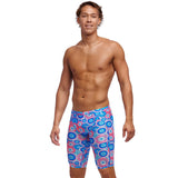 Funky Trunks - Bundjalung Blue - Mens Eco Training Jammers