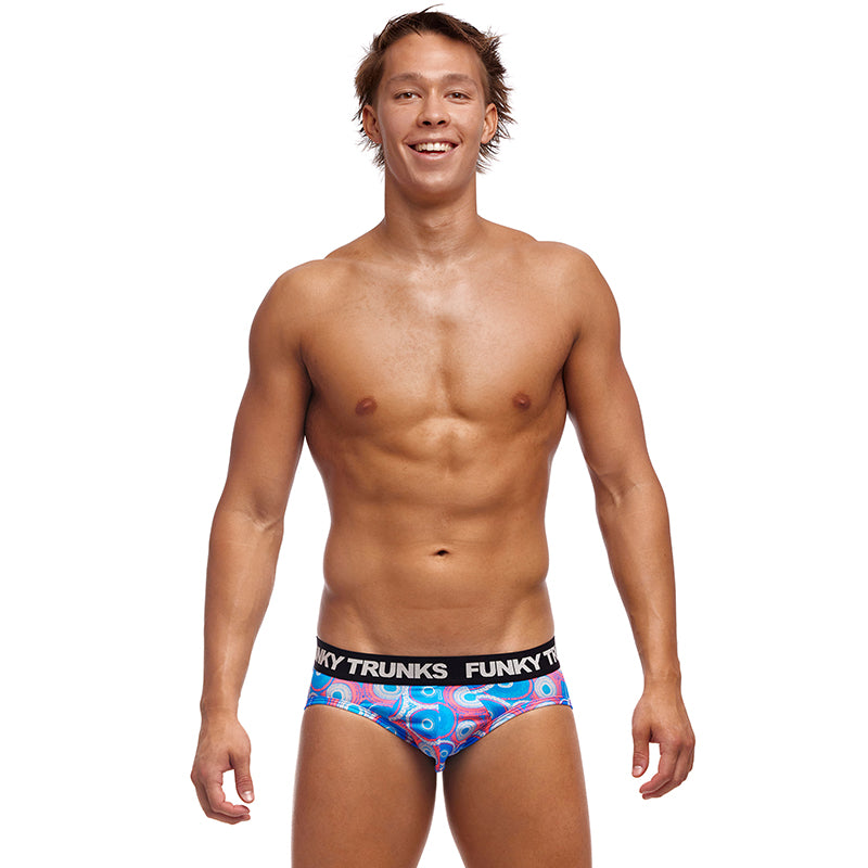 Funky Trunks - Bundjalung Blue - Mens Underwear Briefs