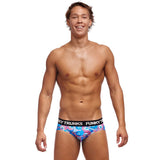 Funky Trunks - Bundjalung Blue - Mens Underwear Briefs