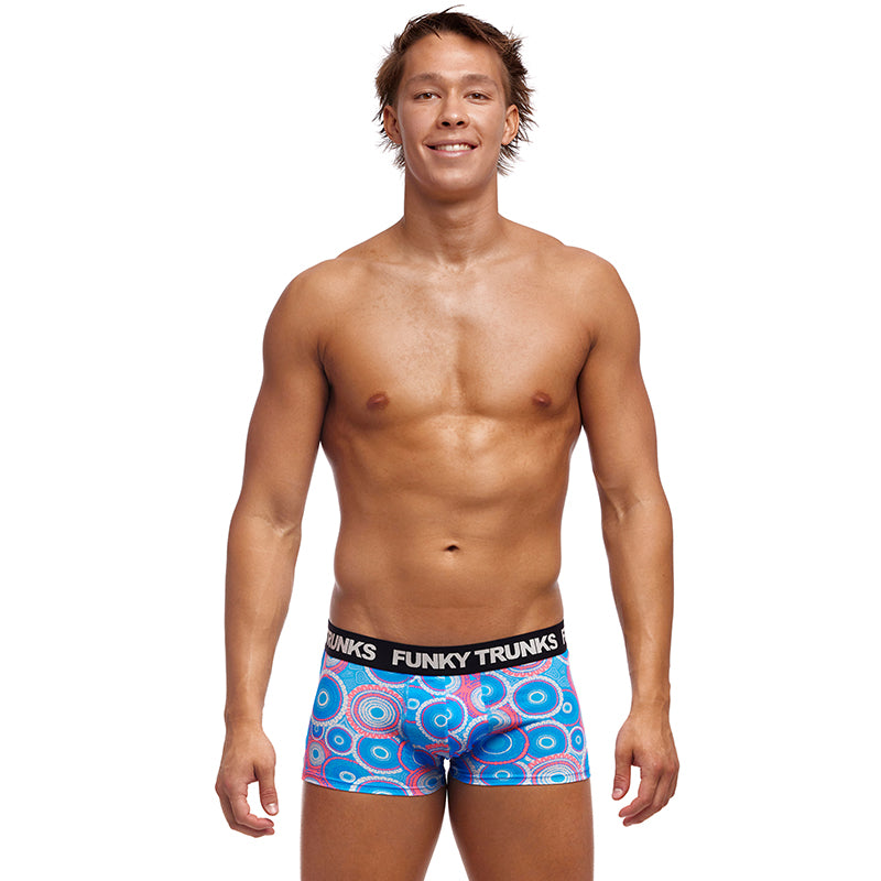 Funky Trunks - Bundjalung Blue - Mens Underwear Trunks