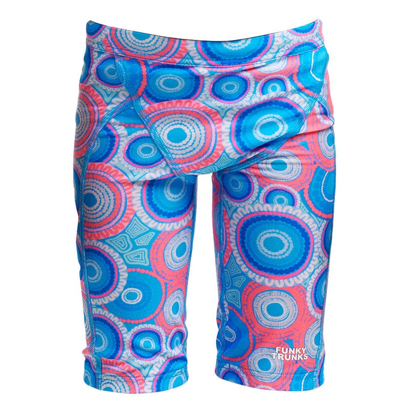 Funky Trunks - Bundjalung Blue - Toddler Boys Eco Miniman Jammers