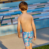 Funky Trunks - Bundjalung Blue - Toddler Boys Eco Miniman Jammers