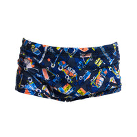 Funky Trunks - Can We Build It? - Toddler Boys Printed Trunks
