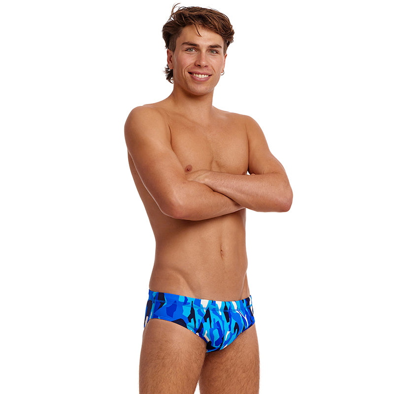 Funky Trunks - Chaz Michael - Mens Eco Seamed Briefs