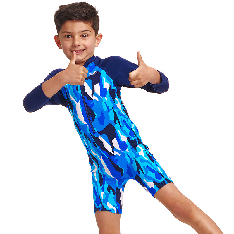 Funky Trunks - Chaz Michael - Toddler Boys Go Jump Suit