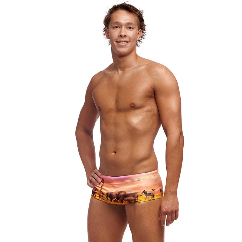 Funky Trunks - Circle Of Life - Mens Eco Sidewinder Trunks