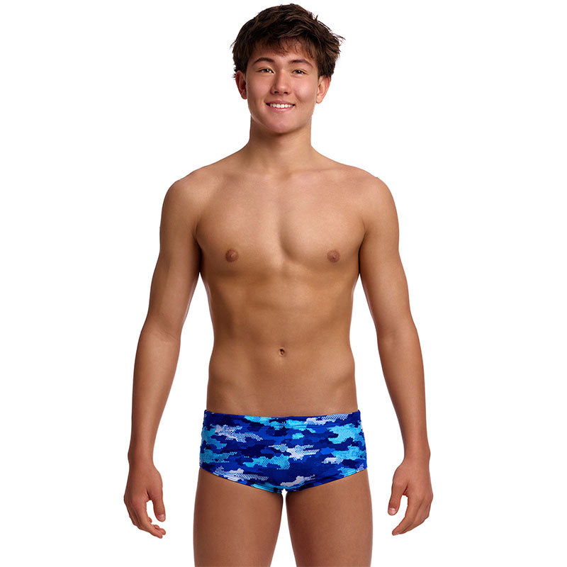 Funky Trunks - Clean Marine - Boys Eco Sidewinder Trunks