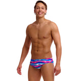 Funky Trunks - Colour Cutaway - Mens Eco Classic Briefs