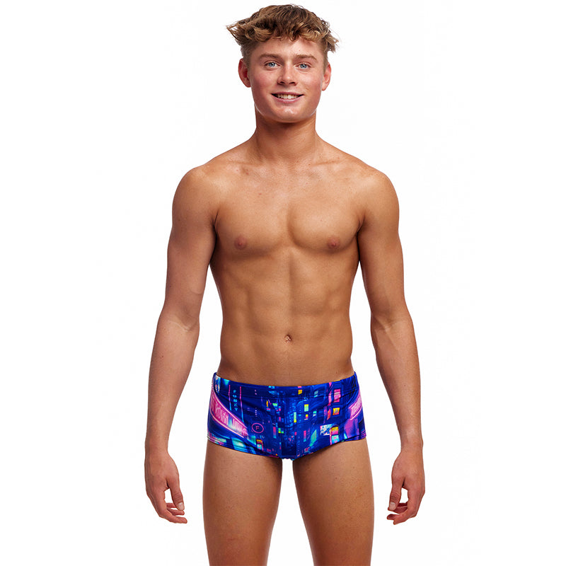 Funky Trunks - Cyber City - Boys Eco Sidewinder Trunks