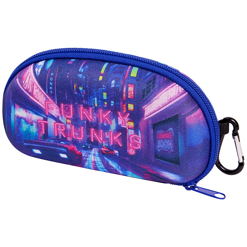 Funky Trunks - Cyber City - Case Closed Goggle Case