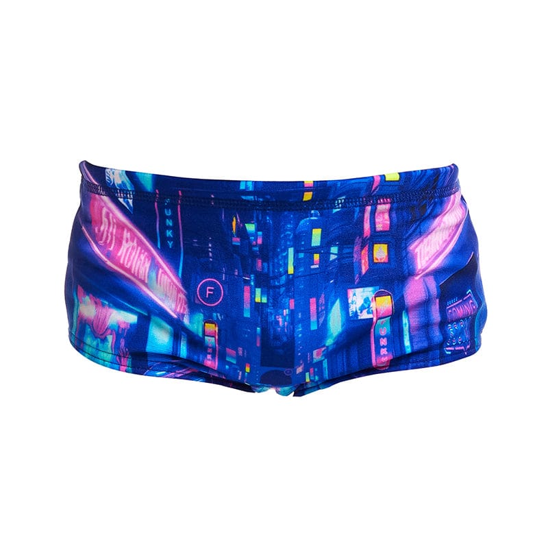 Funky Trunks - Cyber City - Toddler Boys Eco Printed Trunks
