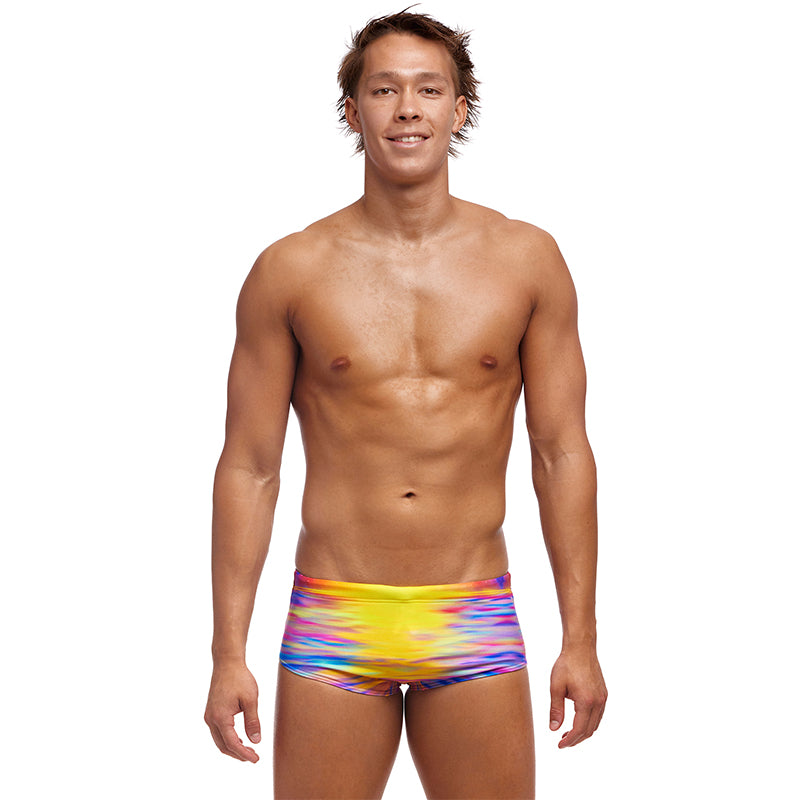 Funky Trunks - Darkinjung Sunset - Mens Eco Sidewinder Trunks